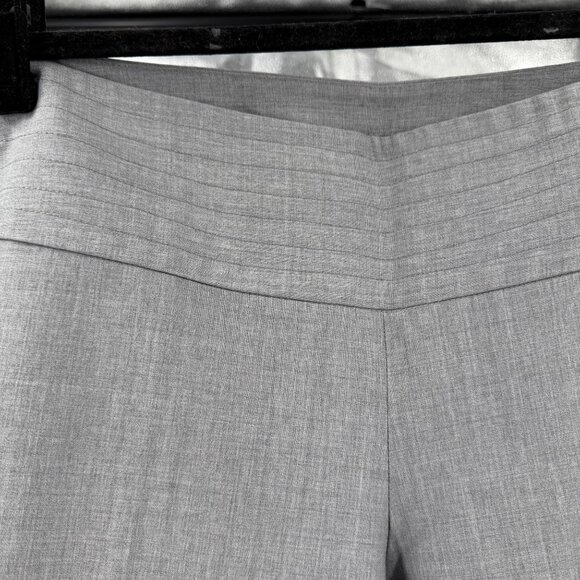Theory Womens Gray Wool Blend Dress Pants Size 8 Made In USA - Picture 8 of 11